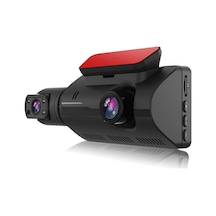 Geeksen Çift Lensli 1440p Araç Kamerası - Gece Görüşlü, 170 Geniş Açı, Park Modu, Wifi Bağlantılı 112 Karakter