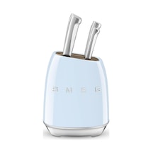 Smeg 50's Style Kbsf02 Pastel Mavi Standlı Bıçak Seti Çok Renkli