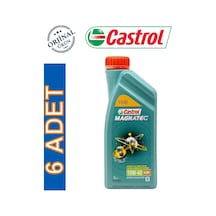 Castrol Magnatec 10W-40 A3/B4 Motor Yağı 6 x 1 L