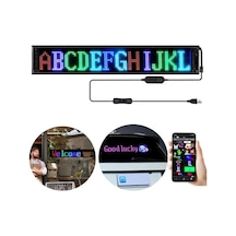 Pm-23823 12x98cm Kayan Yazı Led Tabela Belirtilmemis