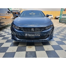 Peugeot 5008 Ön Tampon Lip---fibersan Tuning