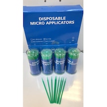 Lash Lifting Microbrush Çubukları Yeşil 100'lü