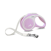 Flexi New Comfort Şerit Otomatik Gezdirme Tasması Pembe Xs 3 Mt Çok Renkli