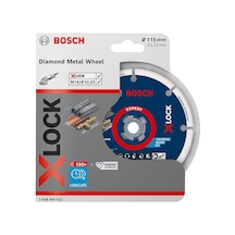 Bosch Elmas Disk Metal 115 Mm X-lock - 2608900532