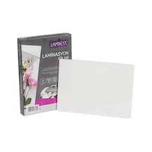Lamiess 230 X 303 Mm 125 Mıc.Polyester Laminasyon Filmi 100'Lü