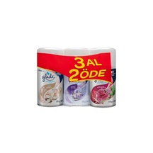 Glade Otomatik Sprey İpeksi Vanilya + Lavanta Ferahlığı + Meyve & Çiçek Buketi Yedek 3 x 269 ML