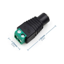 2.1mm Adaptör Klemens Dönüştürücü Terminal 24VDC 5A