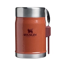 Stanley Klasik Paslanmaz Çelik Yemek Termosu Kaşıklı 0,40 Lt Stanley0348 Kil Rengi