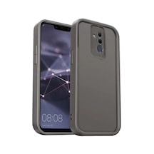Newface Huawei Mate 20 Lite Kılıf Viera Silikon - Gri