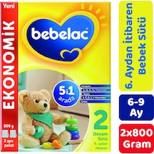 Bebelac 2 Devam Sütü 800 G 2 Adet