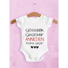 Tuğbababy Baby Bebek Ekru Güzellik Anneden Kızına Geçer Kız Erkek Beyaz