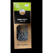 Dın 7505 6 80 Sunta Vidası B.e.k. 6 MM X 80 MM
