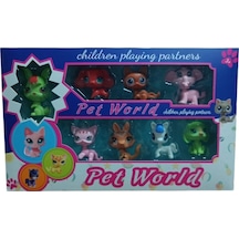 Miniş Oyuncak Karakterleri Littlest Pets Shop 8'li Miniş Ailesi