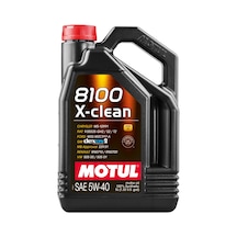 Motul 8100 X-Clean 5W-40 Motor Yağı 5 L