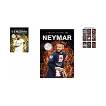 Benzema Sahanın Yıldızları + Neymar Sahanın Yıldızları+ Futbolcu Kartları