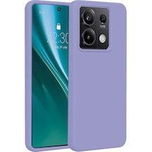Xiaomi Redmi Note 13 Pro 5g Kılıf Premiums Silikon Arka Kapak Lila