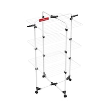 Vileda Mixer Çelik Dikey Çamaşır Askılığı, Beyaz, 5 X 71 X 127.5 Cm 40 x 19