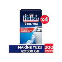 Finish Bulaşık Makinesi Özel Tuz 1500 Gr x 4