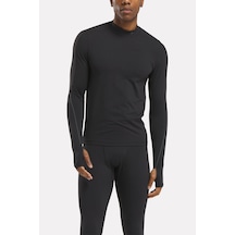 Reebok Speed Baselayer Ls Feat. Siyah Erkek Sweatshirt Siyah