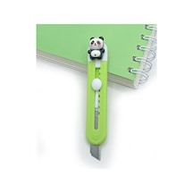 Mini Şekilli Falçata Maket Bıçağı - Sevimli Panda