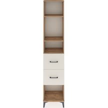 Arges Dolap 3 Raflı 2 Çekmeceli 44x30x221 Çam-aytaşı Çam