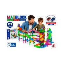 Magblock Manyetik 179 Parça Yollar Ve Arabalar Oyun Seti