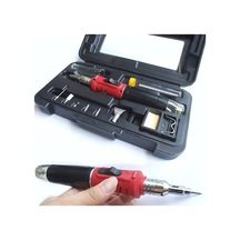 10 İn 1 Pro Bütan Gaz Havya Seti Sıcak Kaynak Kiti Torch 1300 Derece