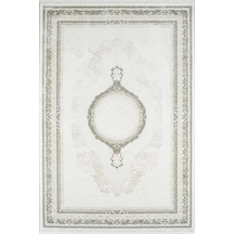 Hoom Rugs Akik 8622 Yeşil Modern Makine Halısı Yeşil Krem