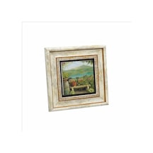 İtalya Görseli Baskılı Taş Tablo 20x20 662