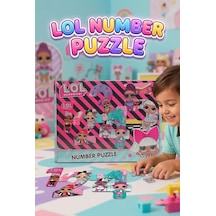 Sayıları Öğreniyorum 20 Parça Eğitici Görsel Hafıza Güçlendirici Puzzle Seti