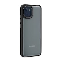 Samsung Galaxy A03 Kılıf Dora Kapak - Siyah Diğer