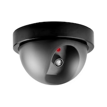 Simüle Gözetleme Kamerası Sahte Ev Kubbe Kukla Kamera Flaşlı Kırmızı Led Işık Güvenlik Kamerası İç Mekan Dış Mekan