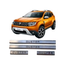 Dacia Duster Krom Kapı Eşiği Takımı 4 Kapı 2018-2024 Arası Paslanmaz Çelik