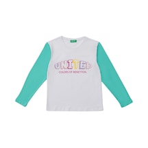 Kız Çocuk Sweatshirt Bnt-g20854 BEYAZ