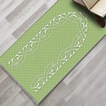 Evaşk Namazlık Dokuma Halı Kaymaz Muslumana Seccade 80 x 130 YEŞİL EVAŞK604D66