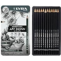 Lyra Rembrandt Art Desing 12 Li Dereceli Kurşun Kalem Seti