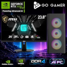 Go Gamer E581D i7-13700F 16 GB 512 GB SSD RTX5050 8 GB 24" Free Dos Oem Paket Masaüstü Oyuncu Bilgisayarı