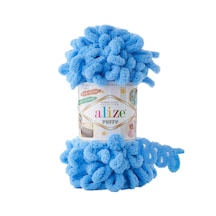 Alize 5 Adet Puffy El Örgü Ipliği 5'li Paket - 100 Gr. 9 Mt. Parmak Örgü Ipi - Şevval Tuhafiye 289