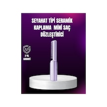 Kablosuz Usb Şarjlı Saç Düzleştirici Tarak Seyahat Boy Renk