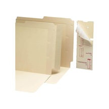 End Tab Converters For Folders, 3 1/4 X 9 1/4, Manila, 500/box