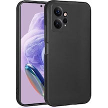 Newface Xiaomi Redmi Note 12 4g Kılıf First Silikon - Siyah
