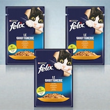 Felix Tavuklu Yaş Kedi Maması 85 G X 3 Adet Felix Tavuklu Yaş Kedi Maması 85 G X 3 Adet