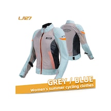Kadın Yazlık Motosiklet Montu Ls2 Mj127 Ce Korumalı Sürüş Ceketi, Nefes Alan