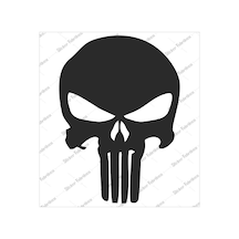 Punisher Kurukafa Sticker 00490