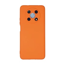 Huawei Nova Y90 Kılıf Nano İçi Kadife Silikon - Turuncu 0.2M-Çok Renkli