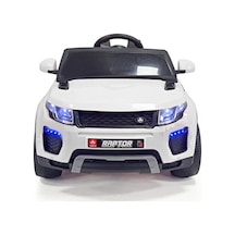 Akar Oyuncak Raptor 12 Volt Uzaktan Kumandalı Akülü Suv Çocuk Arabası Beyaz