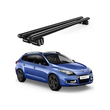 Pençe Renault Megane Sw 2009-2016 Uyumlu Siyah Ara Atkı Port Bagaj Tavan Barı