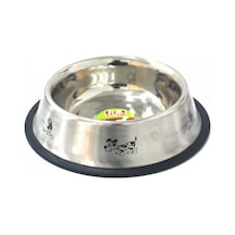 Figürlü 8 Oz Çelik Kedi Mama Kabı