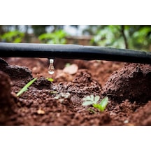 Foliumbotanik Damla Sulama Borusu, Yassı Damlama, 50 Metre, 20 Cm