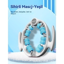 14 Yuvarlak Halka Klips Bacak Masajı W9pkı3 Mavi